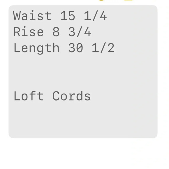 Loft modern fit,  gray corduroy boot cut pants. Size 2 - Picture 5 of 7